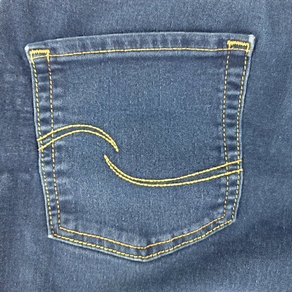 Levi's Women's 14M Mid Rise Skinny Blue Flexible Comfortable Denim Jeans - Picture 13 of 15